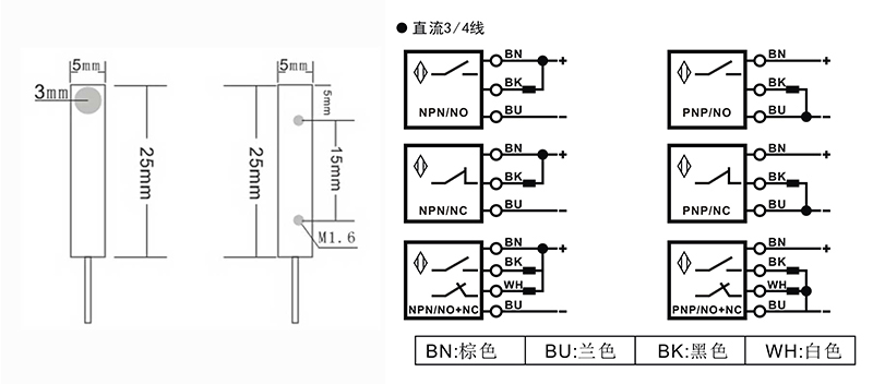 電感式接近開關 電感式接近開關